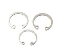 Jeu de circlips, clips en C, M8 M9 M10 M11 M12 M1 M14 M15 M16 M18 M20-M50, circlips internes en acier inoxydable 304 de type C, clip de retenue(M50 5pcs)