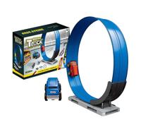 Jeu de Circuit de Course - Kit de véhicule magnétique ABS - Kit de Jeu de Voiture - Sélection de Vitesse Interactive créative pour, Filles, Tout-Petits, Amis, frères et sœurs - Classe