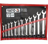 Jeu de clÃ©s mixtes 8-24 SW 12 piÃ¨ces tÃªtes polies YATO YT-0362