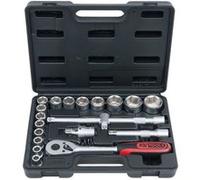 KS Tools Jeu de clés à douille 911.0620 – 20 pièces 1/2" Acier chrome-vanadium Étui inclus