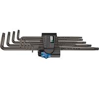 Wera 967/9 TX XL HF 1 TORX® intérieur Jeu de clés mâles coudées T 8, T 9, T 10, T 15, T 20, T 25, T 27, T 30, T 40 9 pièces