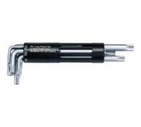 Jeu de clé mâle TORX percé KS, 8 pièces, T10 - T15 - T20 - T25 - T30 - T40 - T45