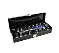 Jeu de clés à bouchon de vidange 3/8", 18 pièces /boîte métallique/ (10)