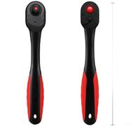 Jeu de clés à cliquet 3 pièces avec cliquet de précision 72 dents poignée incurvée et sélecteur de marche avant pour une utilisation professionnelle (B)