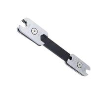 Jeu de clés à cliquet à double tête 8 tailles réglables en acier doux Design compact pour réparation automobile/industrielle Outil de boîte bidirectionnelle non confinée