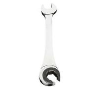 Jeu de clés à cliquet avec jeu de clés mixtes à tube métrique à tête flexible Clé à cliquet pour tube de 8 à 30 mm, clé fixe, 9 mm