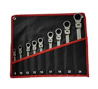 Jeu de clés à cliquet Clé à cliquet. Jeu de clés multifonctions. Outils de réparation automobile. Jeu de clés. Clé principale de la machine-outil. Clé dynamométrique, clé à douille (Couleur : 5P)