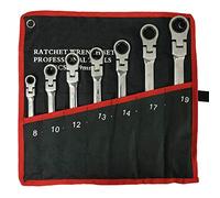 Jeu de clés à cliquet Clé à cliquet. Jeu de clés multifonctions. Outils de réparation automobile. Jeu de clés. Clé principale de la machine-outil. Clé dynamométrique, clé à douille (Couleur : 5P)