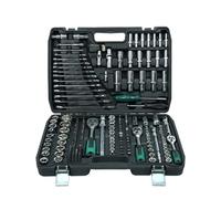 Jeu de Clés à Cliquet Clé À Cliquet Pour Réparation Automobile Professionnelle Ensemble D'outils Manuels Combinés Kit D'outils Manuels Pour La Maison 216 Pièces(Black)
