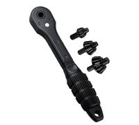 Jeu De Clés À Cliquet - Clé De Serrage Pour Mandrin De Perceuse | Clé Double Multifonction pour Réparation Auto Plomberie Chauffage Électronique et Situations d'Urgence