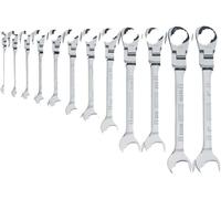 Jeu De Clés À Cliquet Sae,Flexibles,12 Pièces (Dwmt19231)