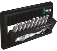 Jeu de clés à cliquet Wera Bit-Check 10 Zyklop Mini 1, 10 pièces