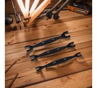 Jeu de clés à double extrémité pour voiture RC Crawler 34 mm 4 55 mm 5 57 mm pour TAMIYA Axial SCX10 (noir)