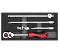 Jeu De Clés À Douille 1/2 2/6 CT-Module 5 Pièces GEDORE R22150008