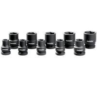 Jeu de clés à douille 1/2' antichoc - METABO - 628831000