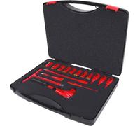 Jeu de clés à douille 1/2 avec outils isolés, 16 pcs KS Tools 117.1860