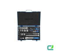 Gedore Jeu de clés à douille Gedore 1/4''+1/2'' 50 pcs 4-30 mm Quantité:1