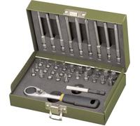 Proxxon Coffret pour mécanicien de précision MICRO-Bit 1/4" avec cliquet, 36 pièces