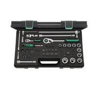 Jeu de clés à douille 40/52/45/12QR 57 pièces 1/4 + 1/2 po. ouverture de clé 4-30 mm nombre de dents 80/80 6 pans STAHLWILLE