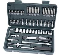 Jeu de clés à douille 65 pièces Brüder Mannesmann métrique 1/4 (6.3 mm) M29165