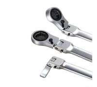 Jeu de clés à douille à cliquet avec système d'engrenage à 72 dents et tête pivotante pour un rayon d'oscillation minimisé