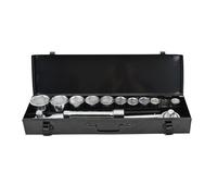 Jeu de clés à douille AWTools AW39014; 3/4''; 22-50 mm; 14 unités