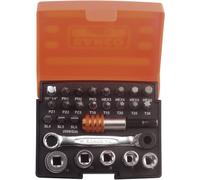 Jeu de tournevis BAHCO 1/4 po 26 pcs 2058/S26 - Alliage d'acier haute performance