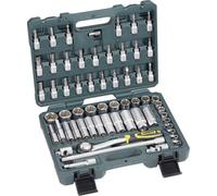 Jeu de clés à douille Brüder Mannesmann M 2045-SL métrique 3/8\ (10 mm) 61 pièces