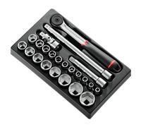 Facom Facom Module - Jeu de clés à douille 1/2", 23 pièces Quantité:1