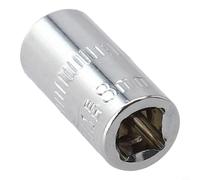 Jeu de clés à douille hexagonale à double extrémité, en acier au chrome vanadium, résistant, pour cliquet Wr (8 mm)