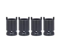 Jeu de clés à douille pour meuleuse d'angle, outil de retrait durable et robuste de 1/2 pouces pour clé électrique, clé à cliquet, barre de pliage, à vent en alliage de chrome