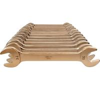 ENDRES TOOLS Jeu de clés à fourches 12 pièces SW6-32 mm bronze multicomp. alu...