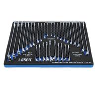 Laser 6795 AF/Metric Combination Spanner Set 32pc