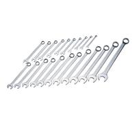 Jeu De Clés À Molette Long Metric Draper 22 Pièces Bi Hexagonale 03115