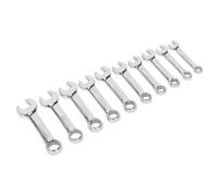 Jeu De Clés À Molette Sealey 10 Pièces Stubby Métrique AK633