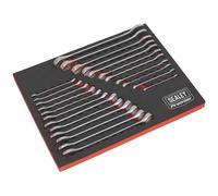 Jeu De Clés À Molette Sealey AK63256 23 Pièces Métrique/Impérial