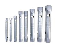 Jeu de clés à pipe double face longues | Convient comme clé à bougie | 8 pces 6-22 mm | No.450 K | WGB