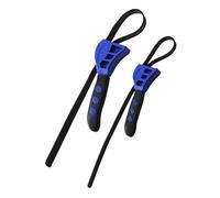 Jeu De Clés À Sangle Filtre Huile En Caoutchouc Outil Multifonctionnel Réglable Ouvre-bocal Clé Tuyau 2 Pièces