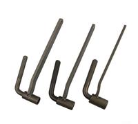 Jeu de clés à six pans creux en métal pour vis de valve de moto 8 mm, 9 mm, 10 mm, design compact pour un rangement pratique et une utilisation fiable dans divers environnements d'atelier (B)
