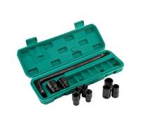 Jeu de clés à six pans creux | Vis métriques portables | Jeu de clés à douille métrique | Kit d'outils d'installation portable pour voiture, maison, vis, filetage, montage et