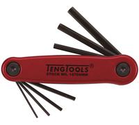 Jeu de clés allen/étui 7 pcs Teng Tools 1476NMM
