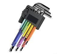 Jeu de clés colorées avec système d'identification à code couleur permettant une sélection efficace d'outils dans des scénarios de réparation et d'assemblage à rythme élevé