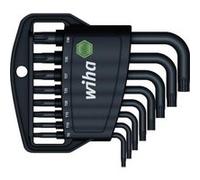 Wiha Wiha Jeu de clés mâles en étui Classic TX, 8 pcs, court, oxydé noir (36461) Quantité:1
