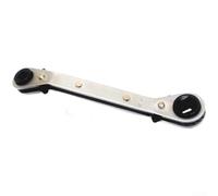 Jeu de clés de service à cliquet pour systèmes de ventilation et de climatisation avec poignées compactes en L de 14 cm pour un meilleur contrôle du couple (B)