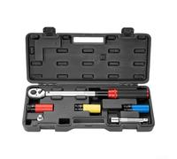 Jeu de clés dynamométriques à 72 dents avec construction en acier au chrome vanadium et cliquet bidirectionnel pour des ajustements précis (3 clés)