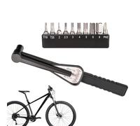 Jeu de clés dynamométriques Jeu de clés dynamométriques - Jeu de clés de réparation de vélo - Pédale et outil combinés, poignée magnétique anti-cordon Équipement de vélo pour moto