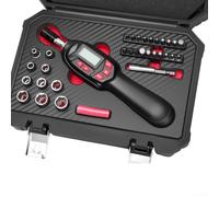 Jeu de clés dynamométriques numériques avec 3 modes de fonctionnement, contrôle précis du couple de 0,71 à 70,8 pouces, alertes LED et avertisseurs, design à libération rapide pour des changements