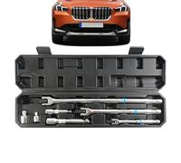 Jeu De Clés F Bar - Outil De Clé Robuste À Manche Long Pour Effet De Levier 7 Pièces | Outil À Manche Flexible Pour Réparation Automobile | Pour La Maintenance Des Véhicules De Construction Et Les Méc