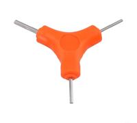 Jeu de clés hexagonales 3 en 1 Tri-Lobe pour outils de maintenance, fabriquées en acier au chrome vanadium, compatibles avec 2,5-3-4 mm, 3-4-5 mm, 4-5 mm (2,5-3-4 mm)