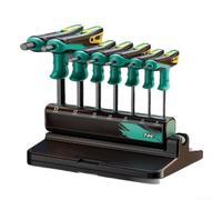 Jeu de clés hexagonales de type T fabriquées en alliage d'acier traité thermiquement avec poignée en T TPR pour une application constante du couple (I)